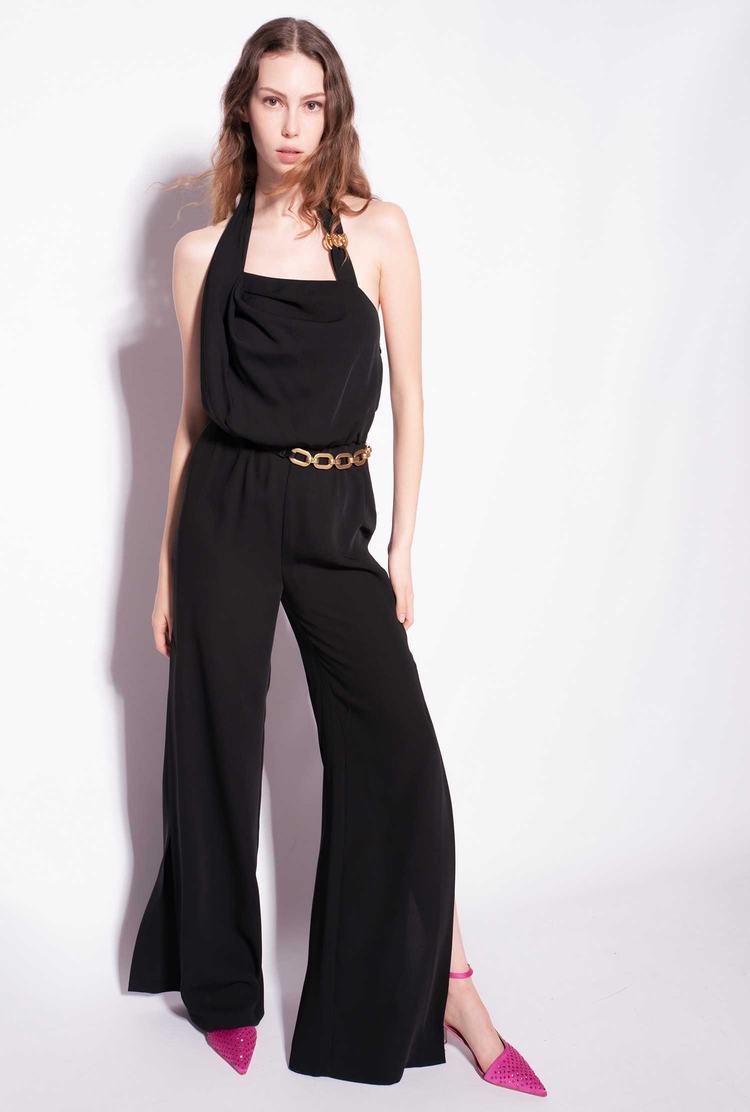Women's Pinko Back Opening Dress Black | Canada-36147589