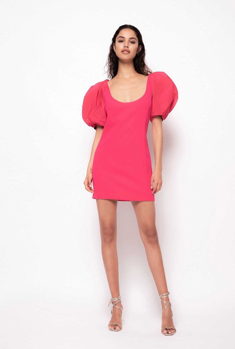 Women's Pinko Balloon Dress Red | Canada-26108939