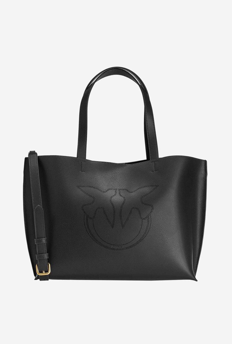 Women's Pinko Everyday Shoulder Bags Black | Canada-91756429