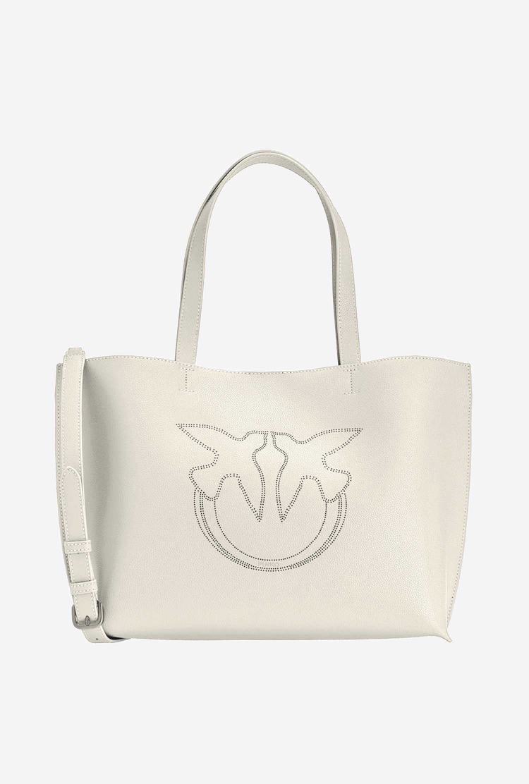 Women's Pinko Everyday Shoulder Bags White | Canada-21394789