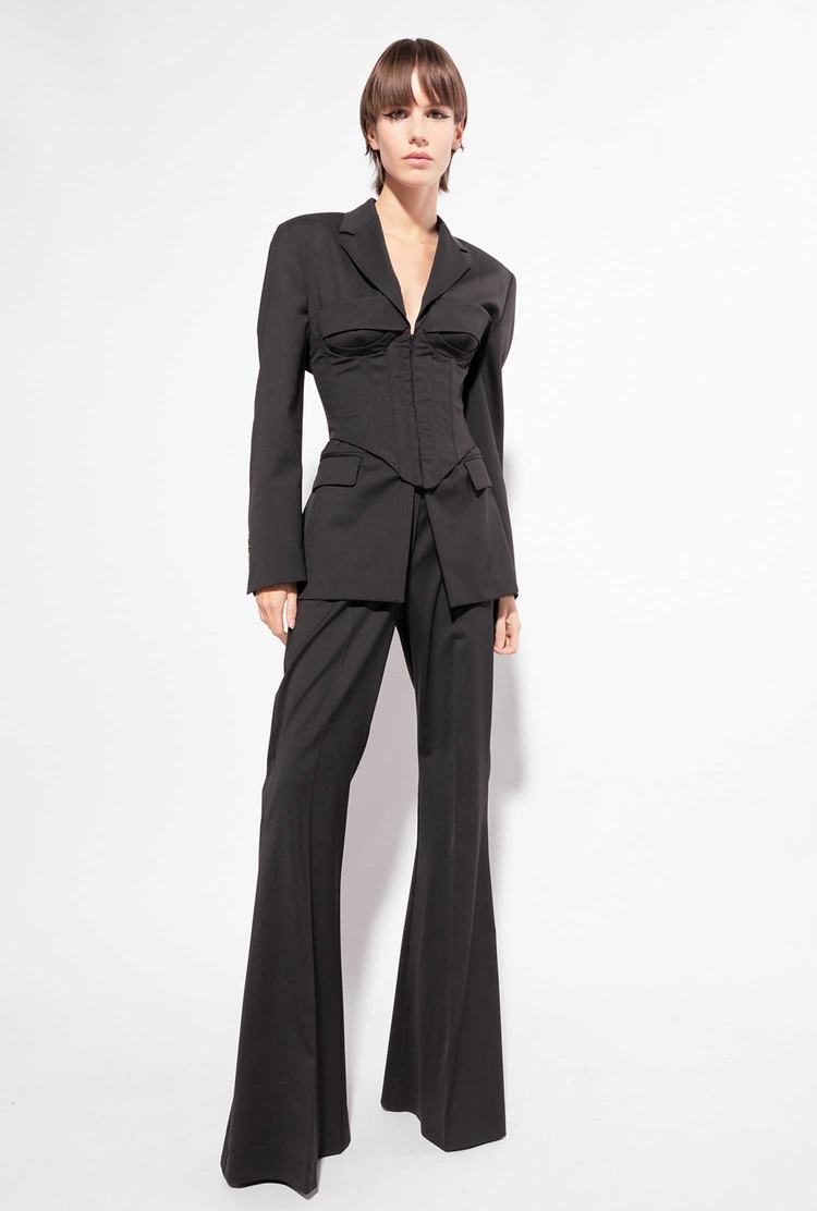 Women's Pinko Reimagine Pants Black | Canada-40813599