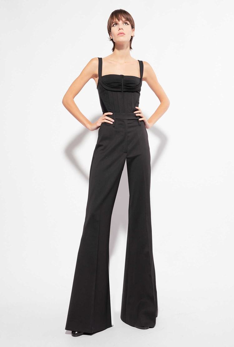 Women's Pinko Reimagine Technical Tanks Black | Canada-58719209