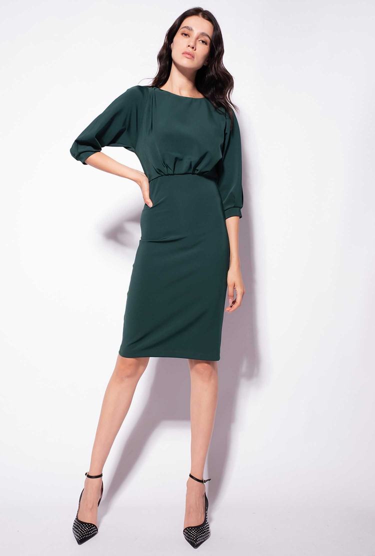 Women's Pinko Sheath Dress Green | Canada-54271639